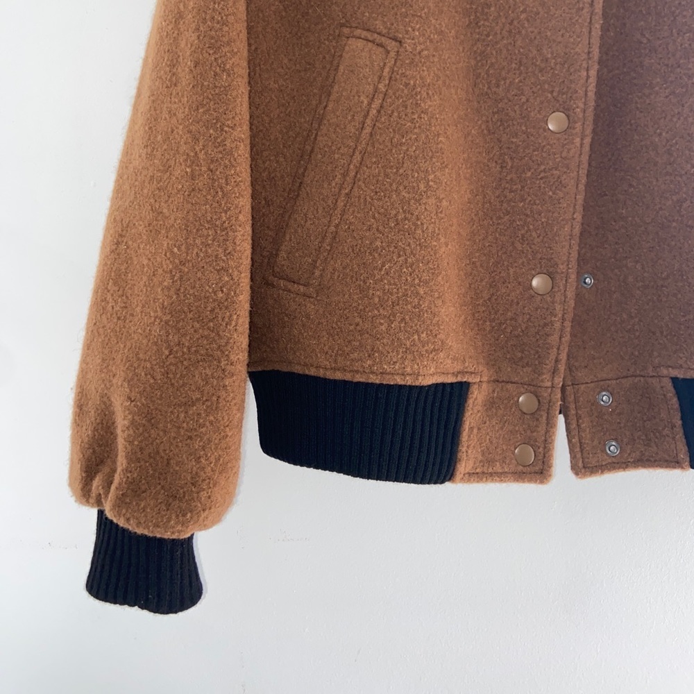 Lacoste L!VE Wool Varsity / Bomber Jacket 1/1 Rare Find UNI​​ - Picture 3 of 11